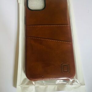 Brown Leather Phone Case